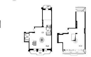 3-к квартира, сданный дом, 164м2, 7/7 этаж