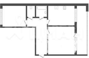 2-к квартира, вторичка, 47м2, 5/9 этаж