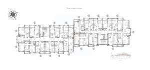 2-к квартира, вторичка, 53м2, 6/6 этаж