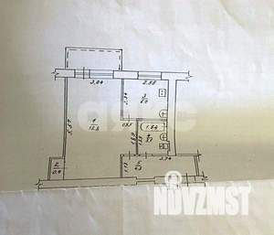 1-к квартира, вторичка, 33м2, 5/5 этаж