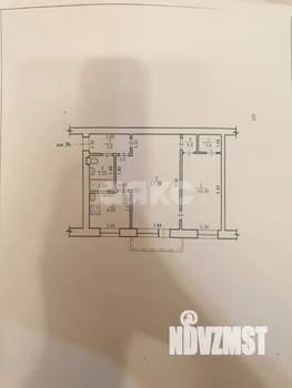 2-к квартира, вторичка, 45м2, 3/5 этаж