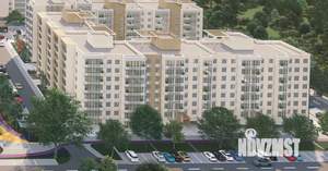 1-к квартира, строящийся дом, 34м2, 4/9 этаж