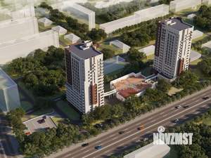 2-к квартира, строящийся дом, 69м2, 5/19 этаж