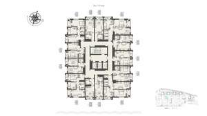 2-к квартира, вторичка, 51м2, 5/17 этаж