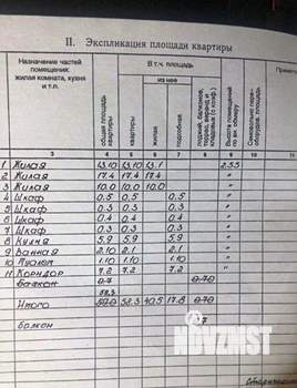 3-к квартира, вторичка, 58м2, 5/5 этаж
