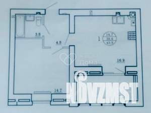 1-к квартира, вторичка, 44м2, 3/8 этаж