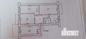 4-к квартира, вторичка, 13м2, 2/5 этаж