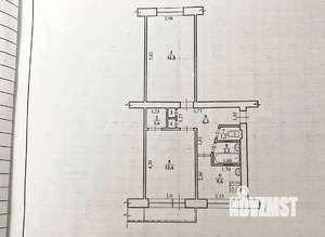 2-к квартира, вторичка, 47м2, 4/5 этаж