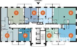 1-к квартира, вторичка, 50м2, 10/20 этаж