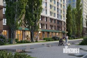 1-к квартира, строящийся дом, 37м2, 21/24 этаж