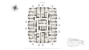 2-к квартира, вторичка, 52м2, 3/17 этаж