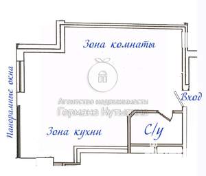 Студия квартира, вторичка, 44м2, 16/18 этаж