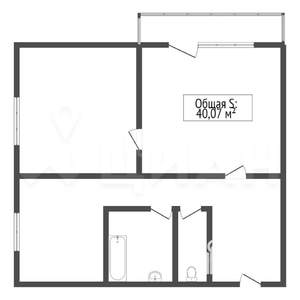 2-к квартира, вторичка, 42м2, 5/9 этаж