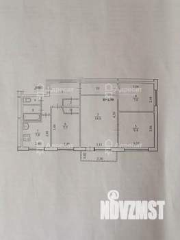4-к квартира, вторичка, 58м2, 2/5 этаж