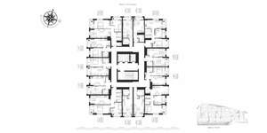 2-к квартира, вторичка, 54м2, 4/17 этаж