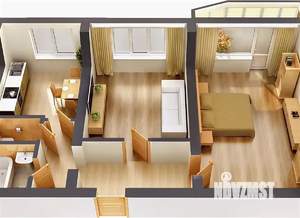 2-к квартира, вторичка, 51м2, 2/9 этаж