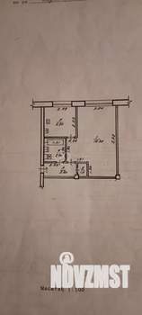 1-к квартира, вторичка, 30м2, 1/4 этаж