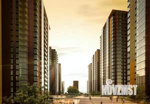 2-к квартира, строящийся дом, 52м2, 6/9 этаж