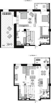 2-к квартира, вторичка, 119м2, 19/20 этаж