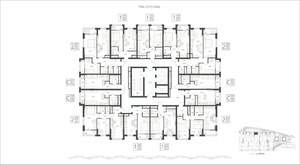 2-к квартира, вторичка, 62м2, 9/17 этаж