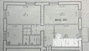 3-к квартира, вторичка, 18м2, 3/3 этаж