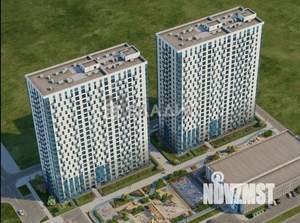 1-к квартира, сданный дом, 39м2, 1/23 этаж