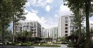 2-к квартира, строящийся дом, 57м2, 7/8 этаж