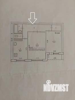 2-к квартира, вторичка, 52м2, 7/9 этаж