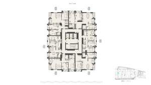 3-к квартира, вторичка, 99м2, 17/17 этаж