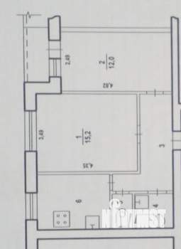 2-к квартира, вторичка, 47м2, 3/9 этаж