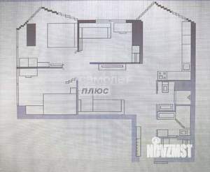 3-к квартира, вторичка, 82м2, 3/26 этаж