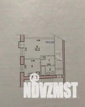 1-к квартира, вторичка, 22м2, 2/5 этаж