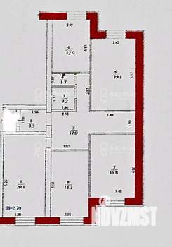 4-к квартира, вторичка, 108м2, 1/9 этаж