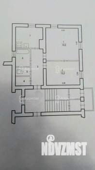 2-к квартира, вторичка, 59м2, 1/4 этаж