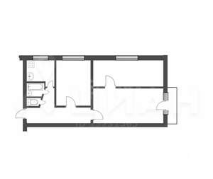 3-к квартира, вторичка, 58м2, 9/9 этаж