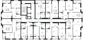 2-к квартира, вторичка, 69м2, 9/18 этаж