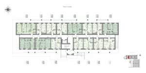 2-к квартира, вторичка, 43м2, 1/7 этаж