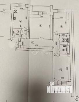 3-к квартира, вторичка, 100м2, 6/9 этаж