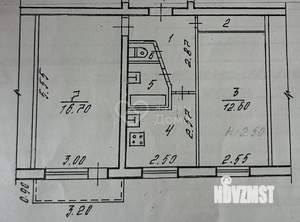 2-к квартира, вторичка, 43м2, 5/5 этаж