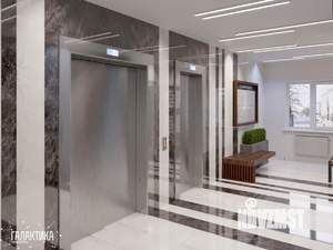 Студия квартира, вторичка, 63м2, 16/17 этаж