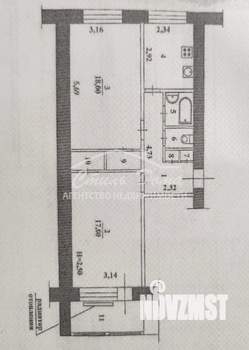 2-к квартира, вторичка, 61м2, 5/9 этаж