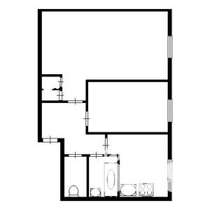 2-к квартира, вторичка, 40м2, 3/5 этаж