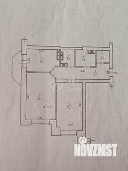 2-к квартира, вторичка, 58м2, 14/16 этаж