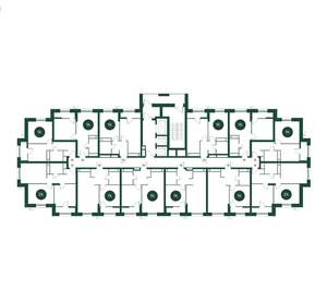 2-к квартира, вторичка, 54м2, 23/24 этаж