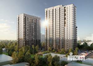 2-к квартира, вторичка, 55м2, 22/22 этаж