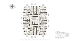 2-к квартира, вторичка, 61м2, 7/17 этаж