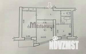 2-к квартира, вторичка, 49м2, 4/9 этаж