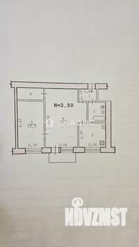 2-к квартира, вторичка, 43м2, 5/5 этаж