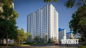 2-к квартира, вторичка, 57м2, 7/17 этаж