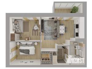 3-к квартира, вторичка, 63м2, 14/23 этаж